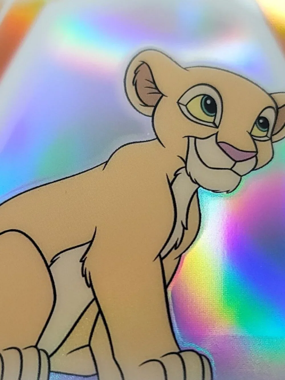Nala Topps 2026 Disney Neon Holo Chrome Refractor Limited 147/199 CNE